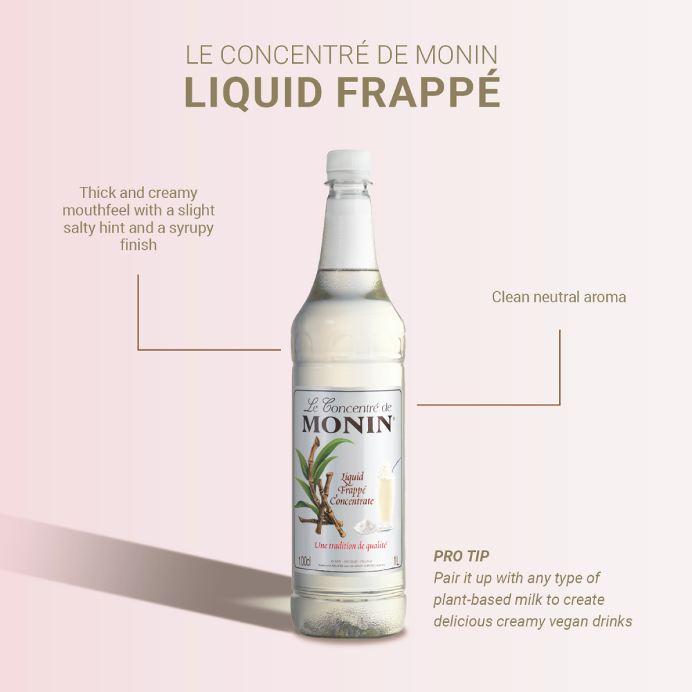 Monin Liquid Frappe Concentrate 1L (Box Of 4)