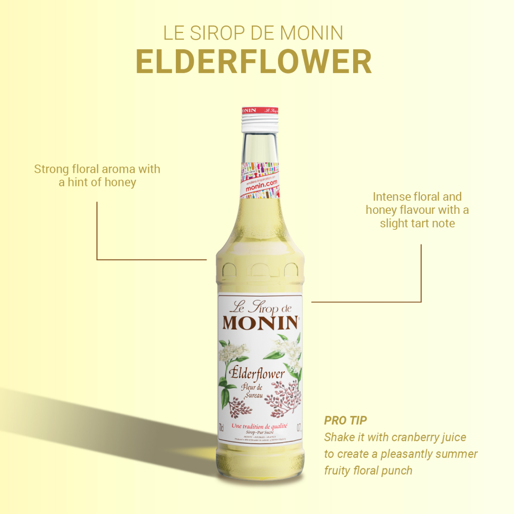 Monin Elder Flower Syrup