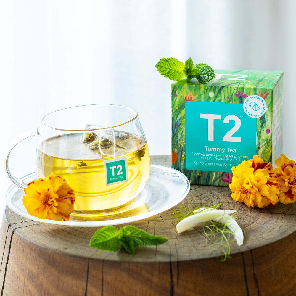 T2 Tummy Tea Teabag 10 Pack Lifestyle