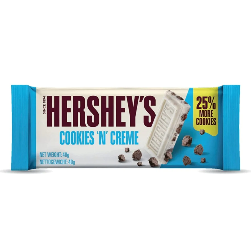 Hershey's Cookies & Creme 40g (Box of 24)