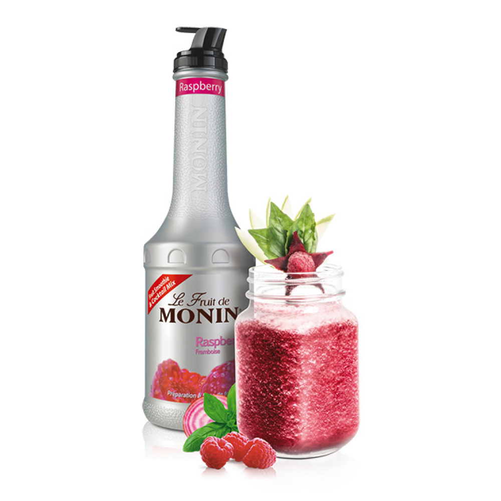 Monin Raspberry Puree 1L (Box of 4)