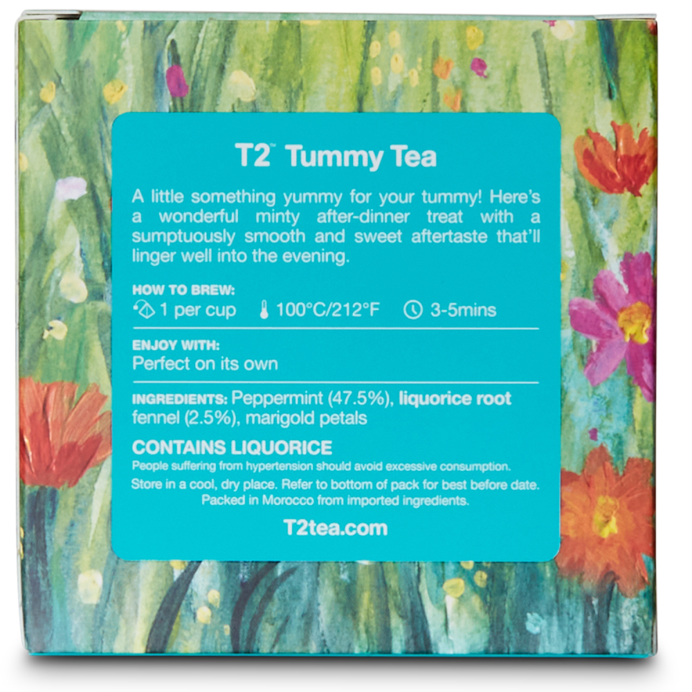 T2 Tummy Tea Teabag 10 Pack lifestyle