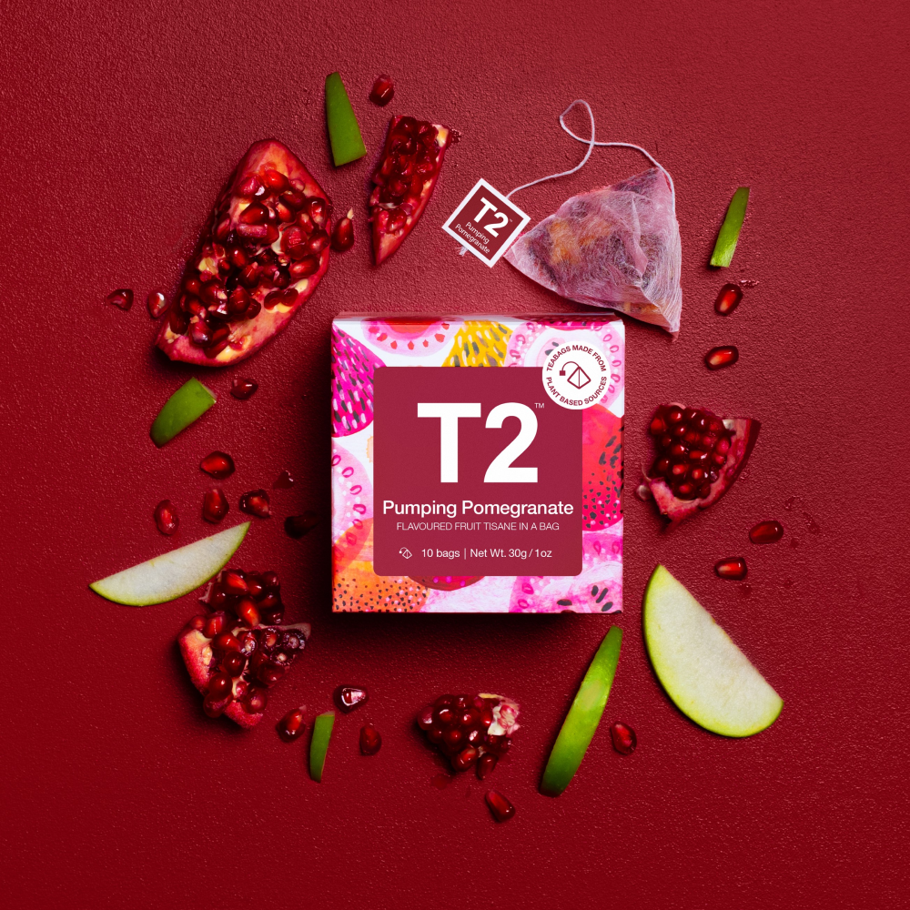T2 Pumping Pomegranate Lifestyle