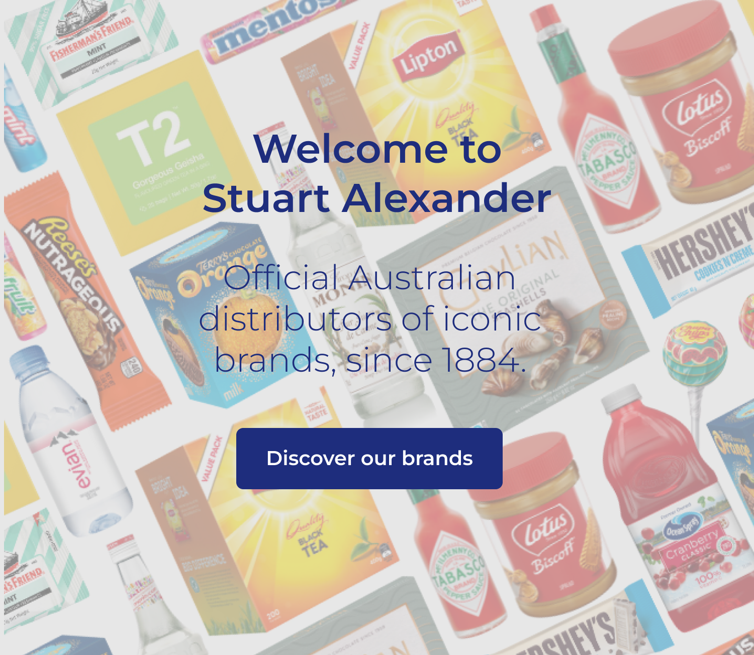 Welcome to Stuart Alexander - Official Australian distributors of iconic confectionery, food and beverage brands