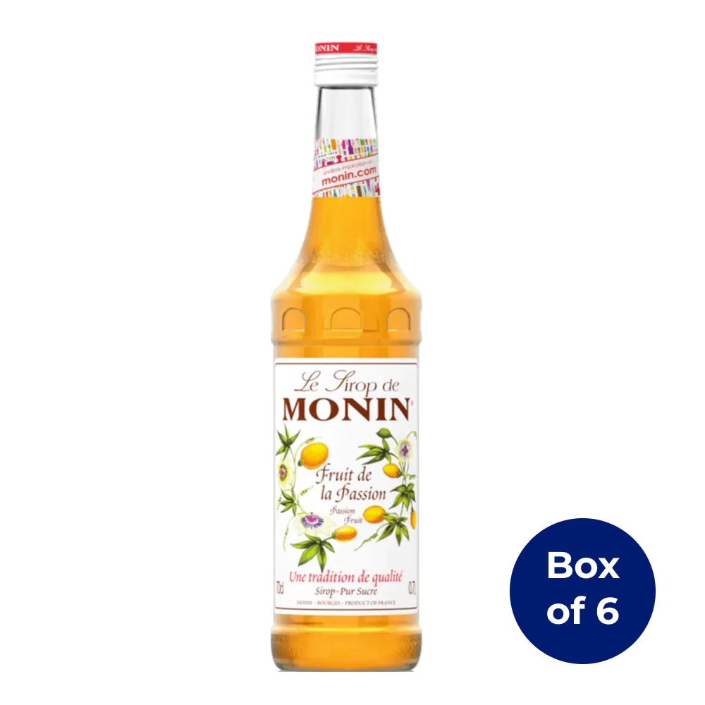 Monin Passion Fruit Syrup 700ml (Box of 6)