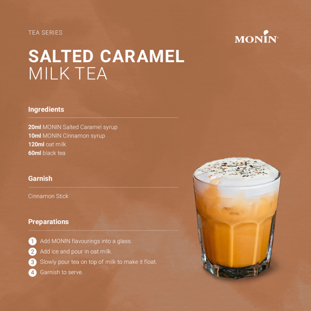 Monin Salted Caramel Syrup 700ml (Box of 6)