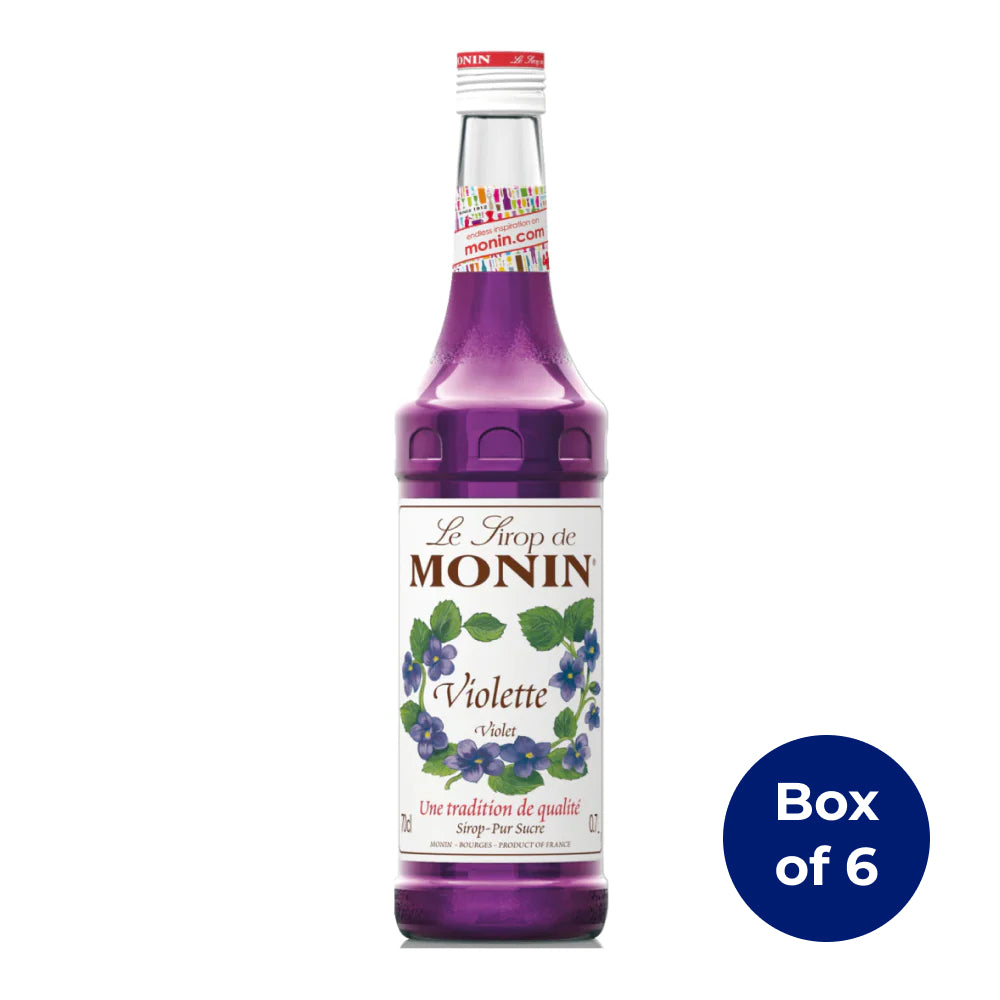 Monin Violet Syrup 700ml (Box of 6)