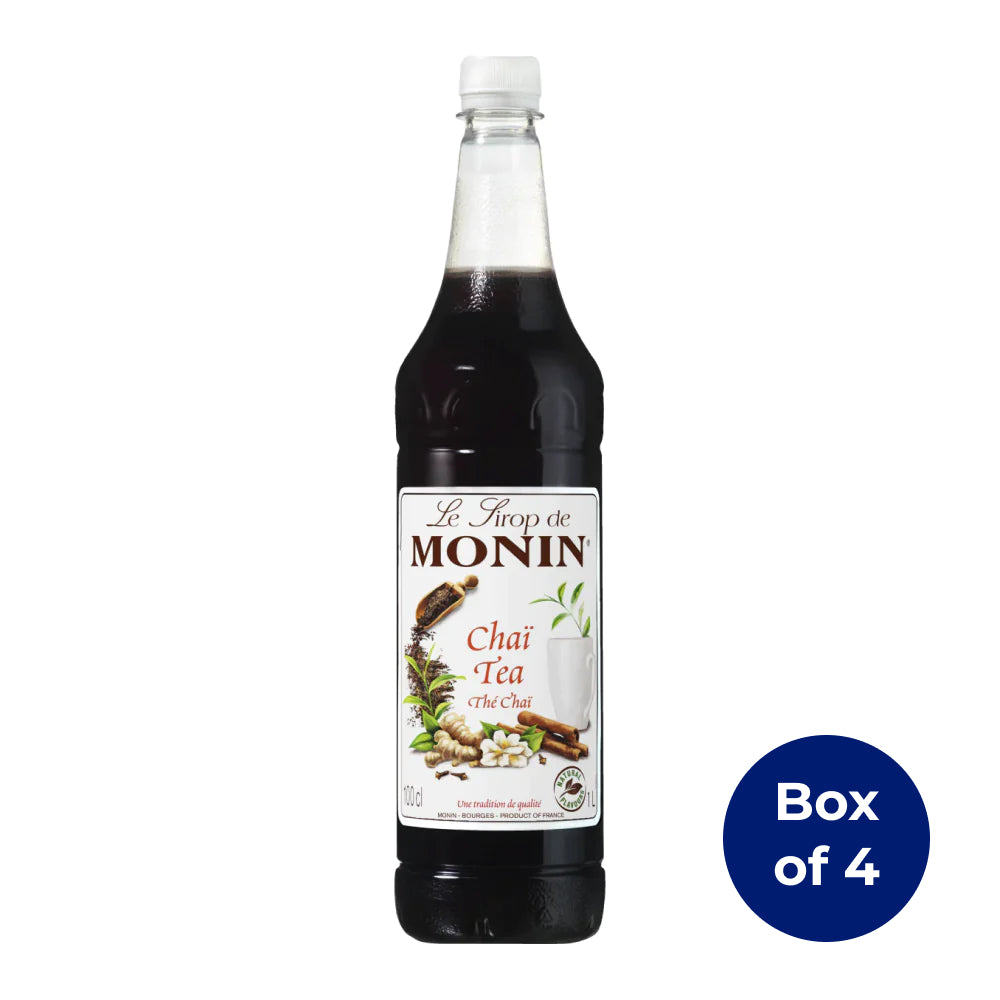 Monin Chai Tea Syrup 1L (Box of 4)