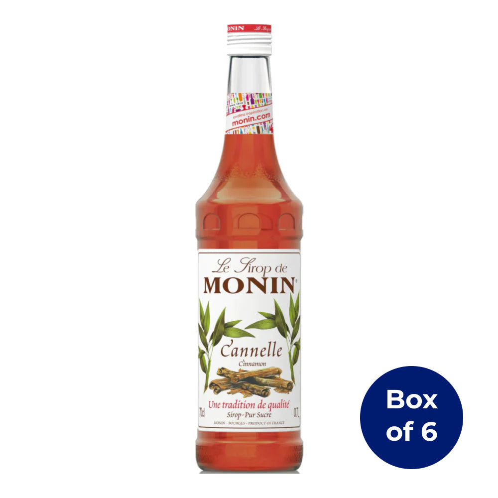 Monin Cinnamon Syrup 700ml (Box of 6)