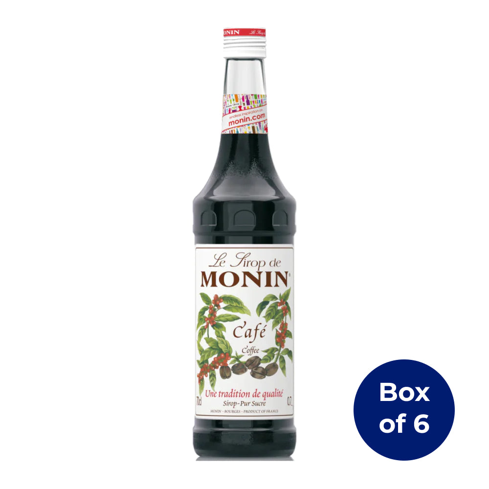Monin Coffee Syrup 700ml (Box of 6)
