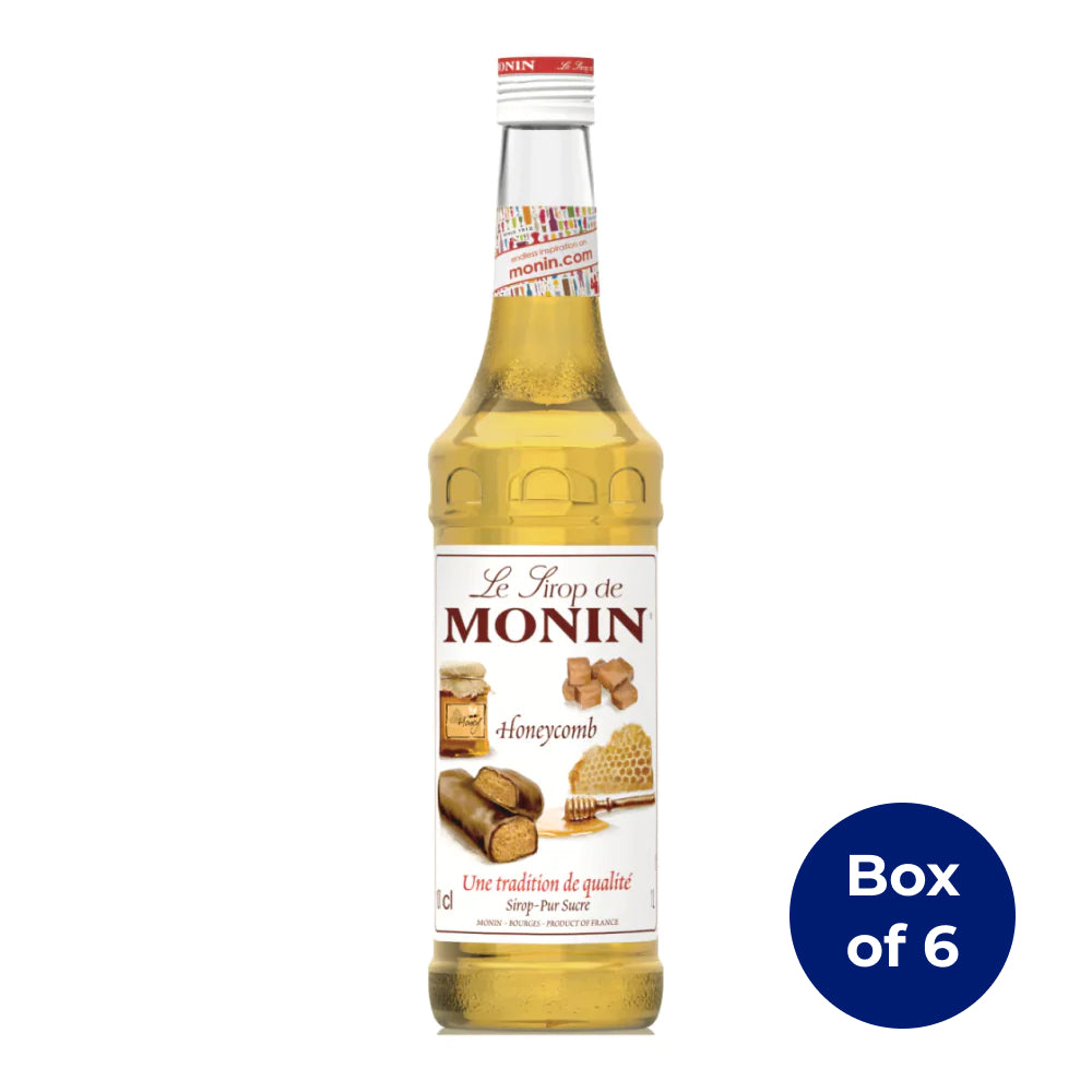 Monin Honeycomb Syrup 700ml (Box of 6)