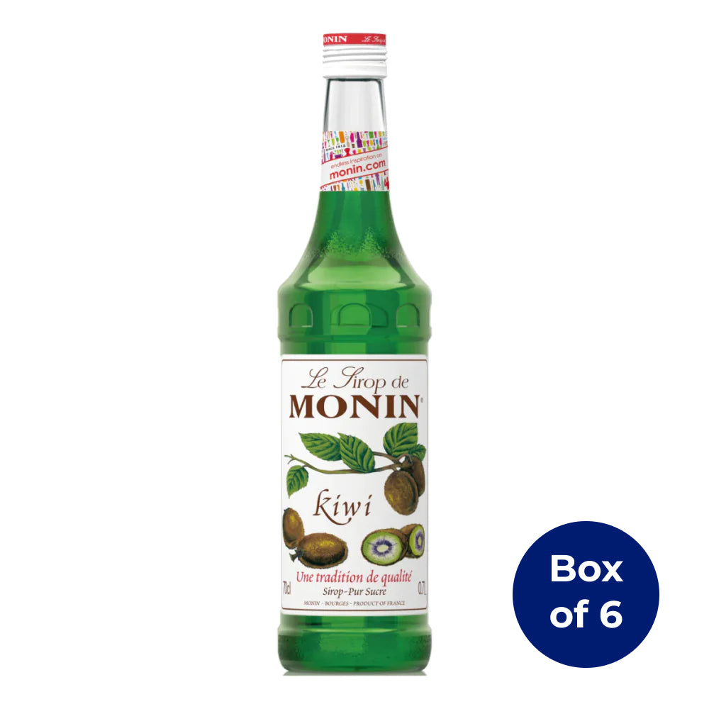 Monin Kiwi Syrup 700ml (Box of 6)