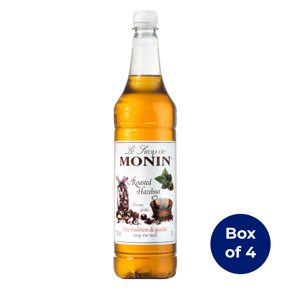 Monin Roasted Hazelnut Syrup 1L (Box of 4)