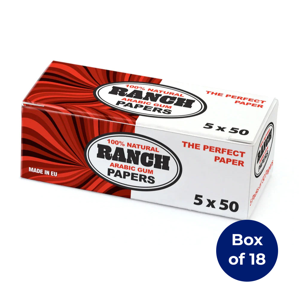 Ranch Papers 5 x 50 Pack, 18 packs