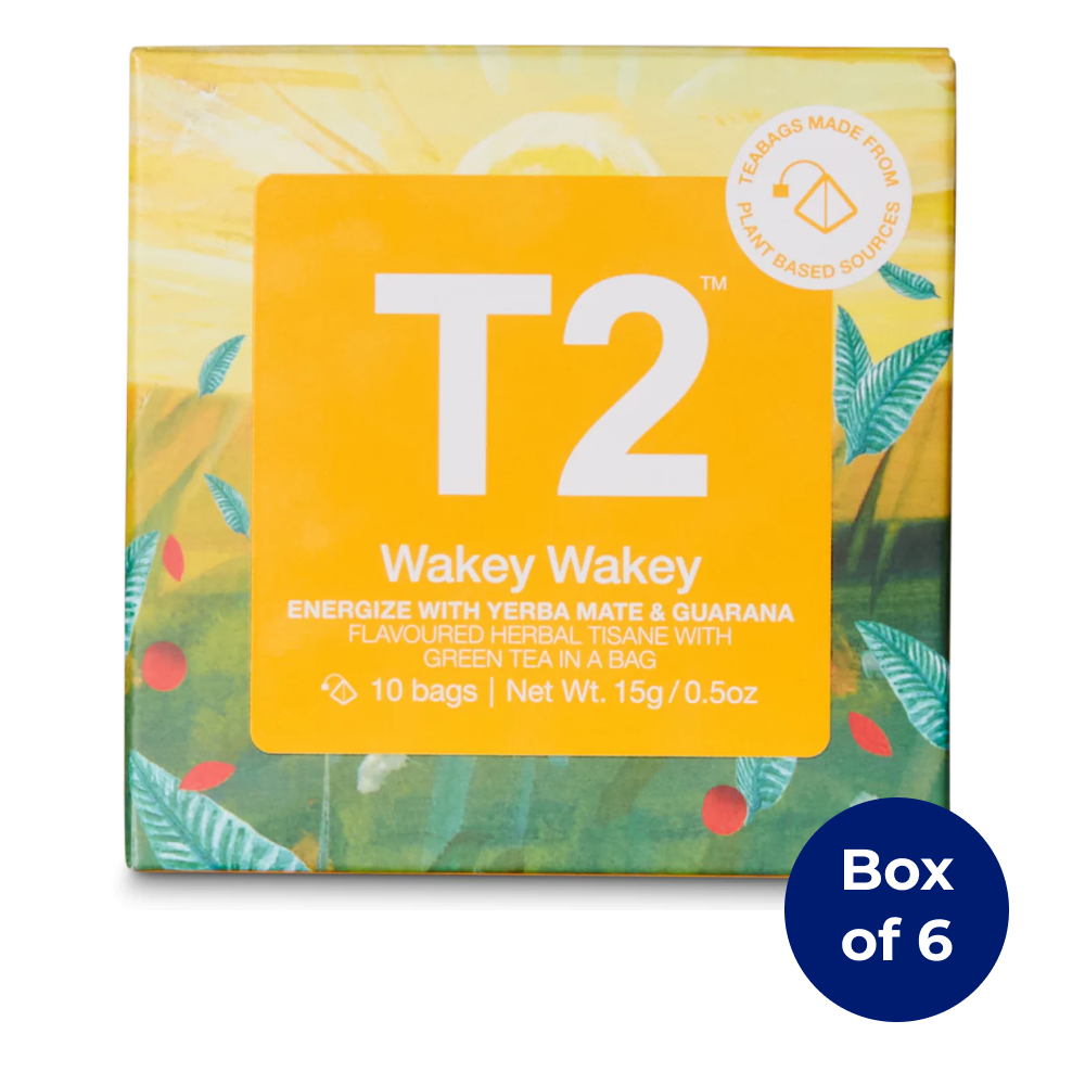 T2 Wakey Wakey Teabag 10 Pack (Box of 6)