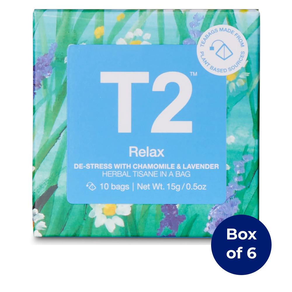 T2 Relax Teabag 10 Pack (Box of 6)