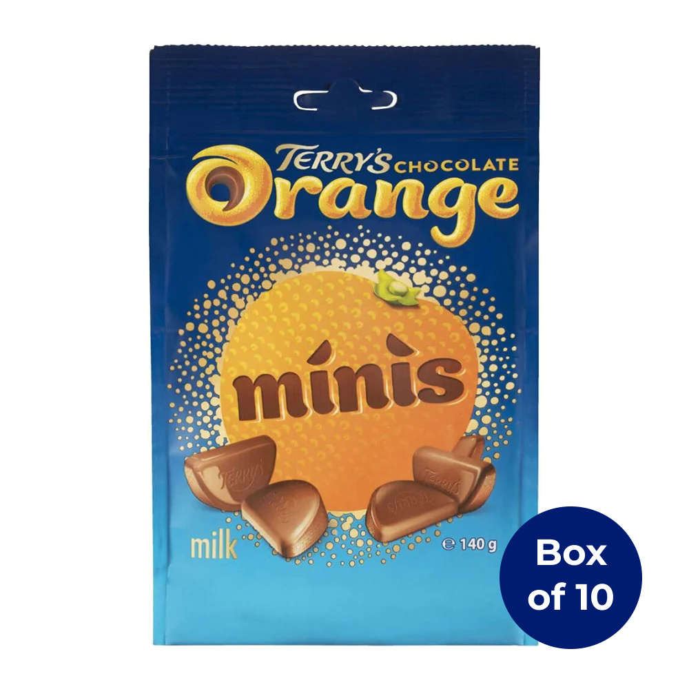 Terry's Chocolate Orange Minis 140g (Box of 10)