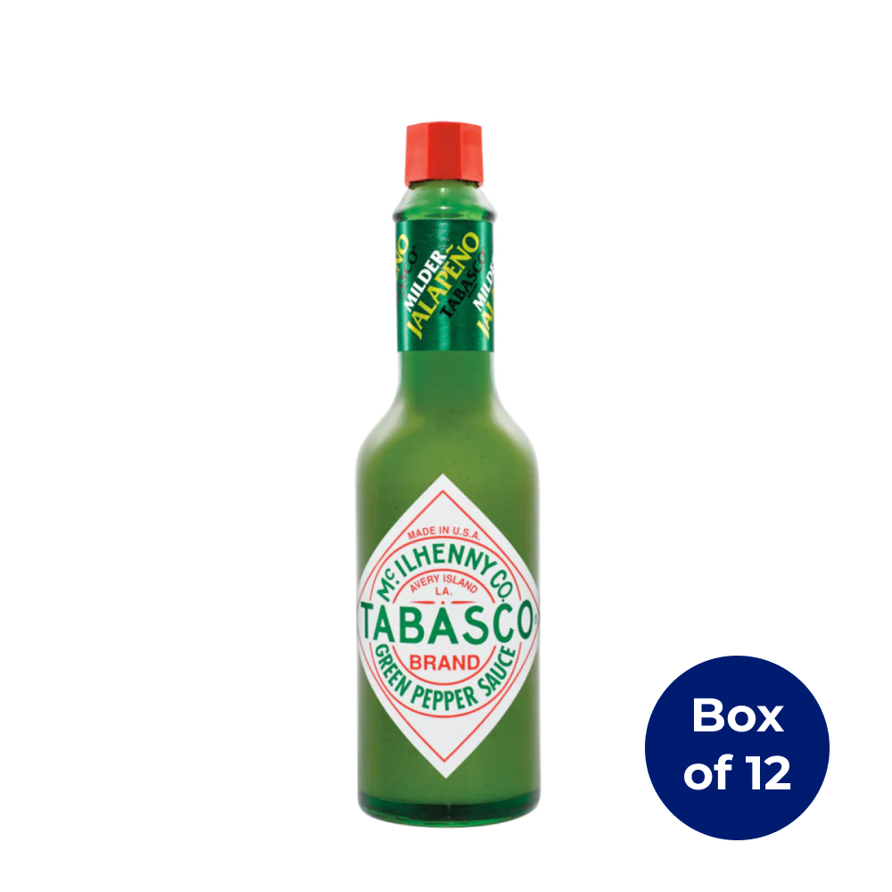 Tabasco Green Pepper Sauce 60ml (Box of 12)