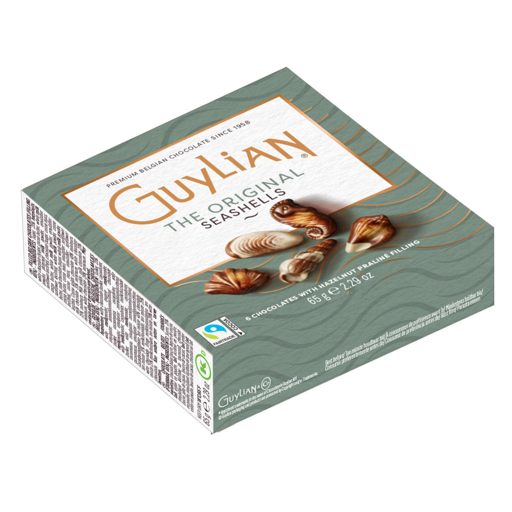 Guylian Chocolate Seashells 65g (Box of 6)