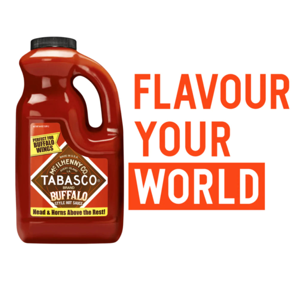 Tabasco Buffalo Style Pepper Sauce 1.89L (Box of 2)